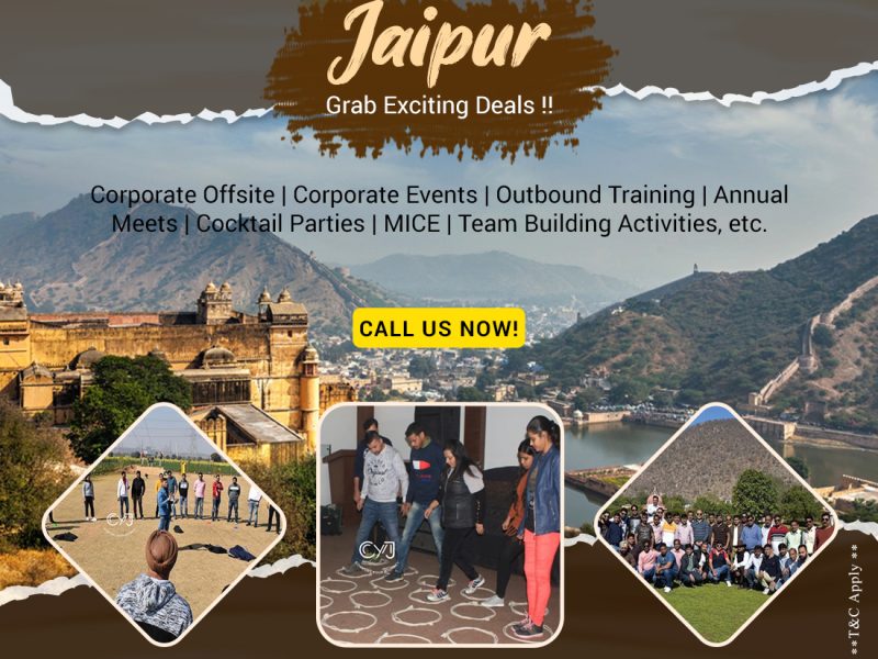 Corporate Team Outing in Jaipur: Unforgettable Experiences with CYJ Events