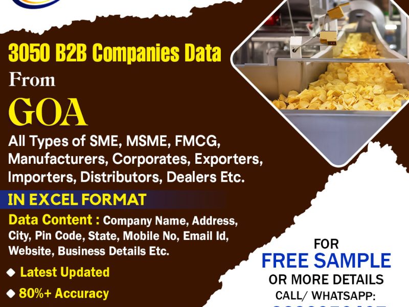 77 Data: Download the Verified List of Companies in Goa