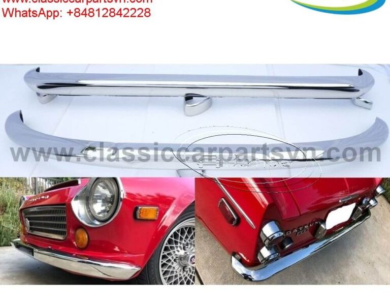 Datsun Roadster Fairlady (1962-1970) bumpers no over riders