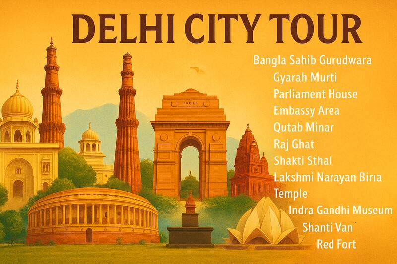 Most Loved Delhi city tour in India