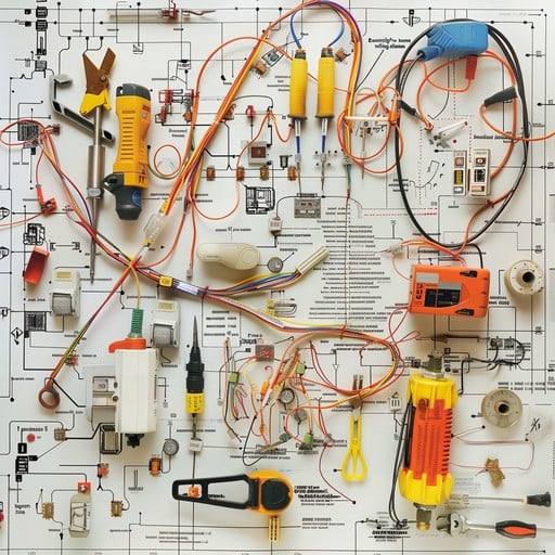 Electrical work in Nihal Vihar 91