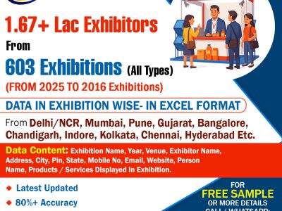 77Data: Download the Verified List of Exhibition Exhibitors Database