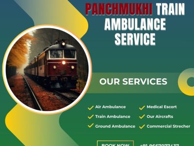 Hire Panchamukhi Train Ambulance services in Patna for Well-being and Comfort Way