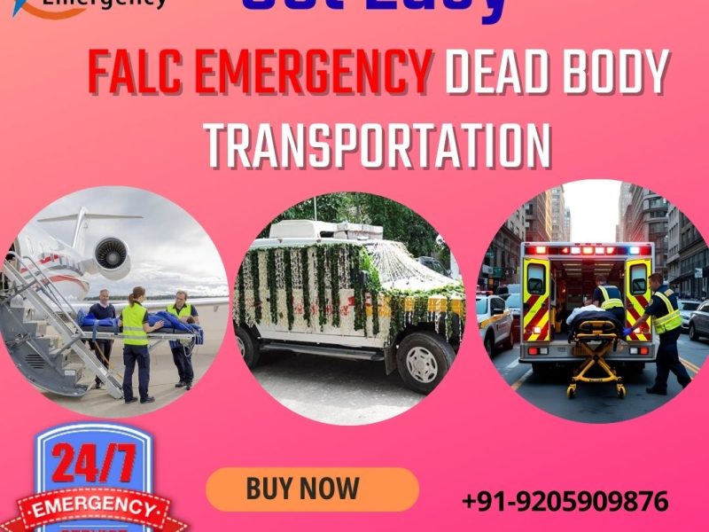 FALC Emergency confer personalised aid throughout the Cadaver shifting by air cargo in Ranchi
