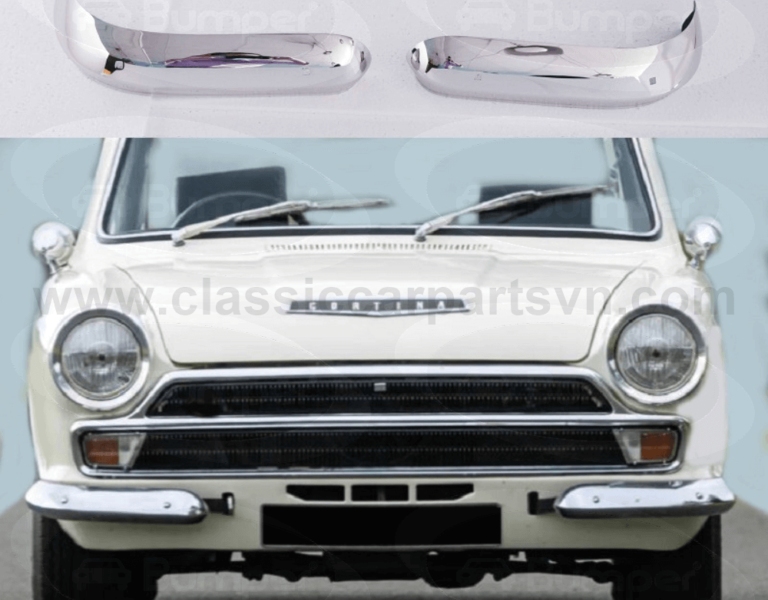 Ford Lotus Cortina MK1 front quarter bumpers