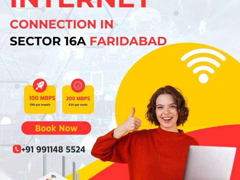 Internet Connection in Sector 16A Faridabad – Gigmax
