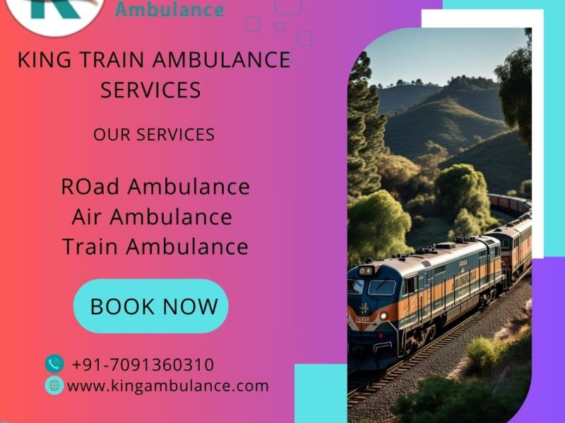 You can avail King Train Ambulance service for your patient in Silchar.