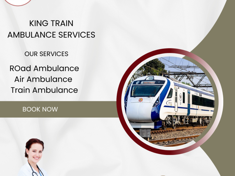 Book King Train Ambulance service in Pune for your patient now