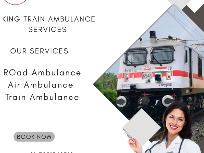 Choose King Ambulance Service in Siliguri now to take care of your injured patient.
