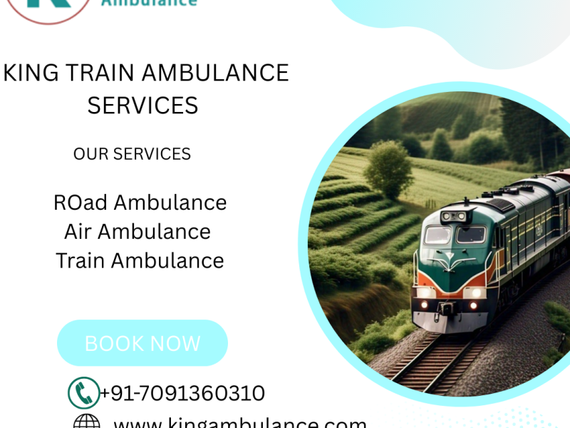 Choose King Train Ambulance Service in Jamshedpur for your sick patient