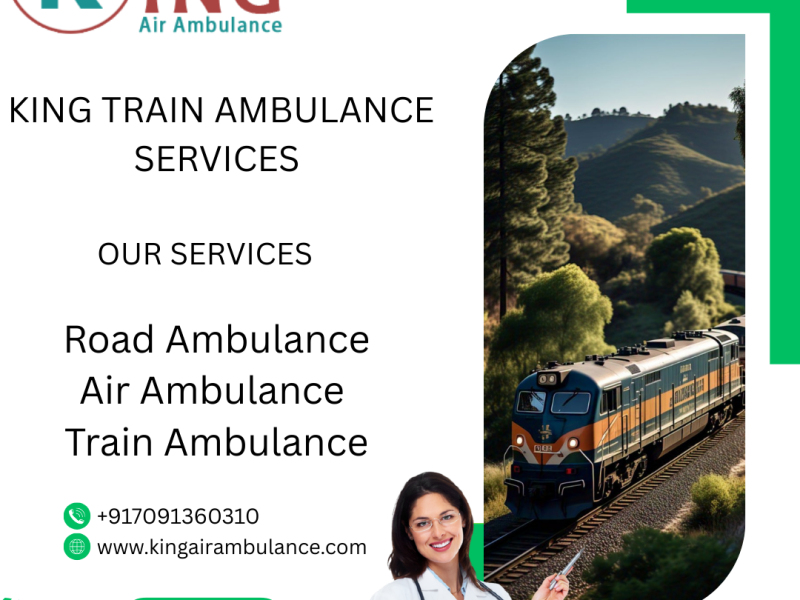 Book King Train Ambulance Service to transport your patient in Ranchi