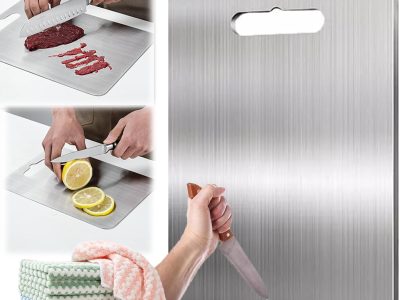Katuchef Titanium Cutting Board – Say Goodbye to Microplastics