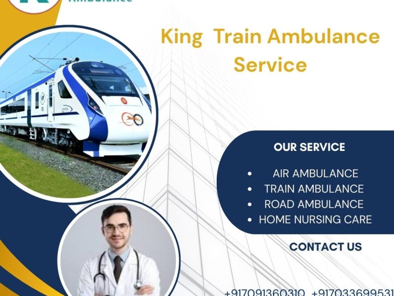 Get King Ambulance Service in Jabalpur now for live care of your patient