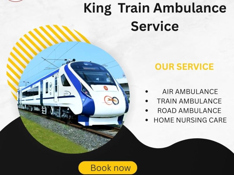 King Train Ambulance service in Indore provides a under and comfortable transfer facilities to the patients.