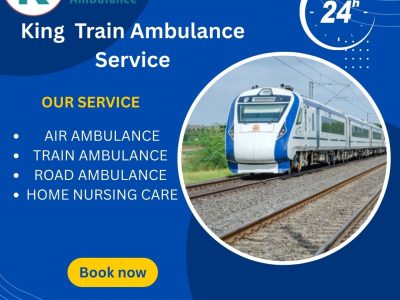 Use the King Train Ambulance Service in Siliguri which provides a comfortable transportation facility to your patient