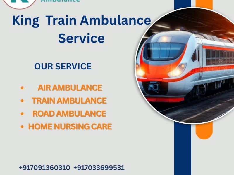 Choose King Train Ambulance Service in Jamshedpur for your sick patient