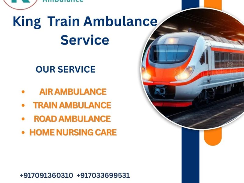 Use the King Train Ambulance service in Varanasi as it provides transportation facility to your patient at a very low fare