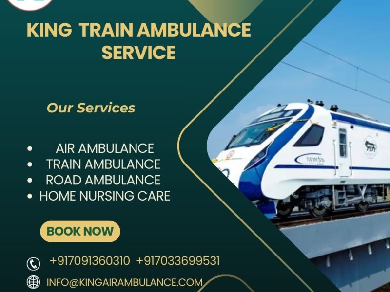 Choose King Train Ambulance Service in Jabalpur now to transport your injured patient.
