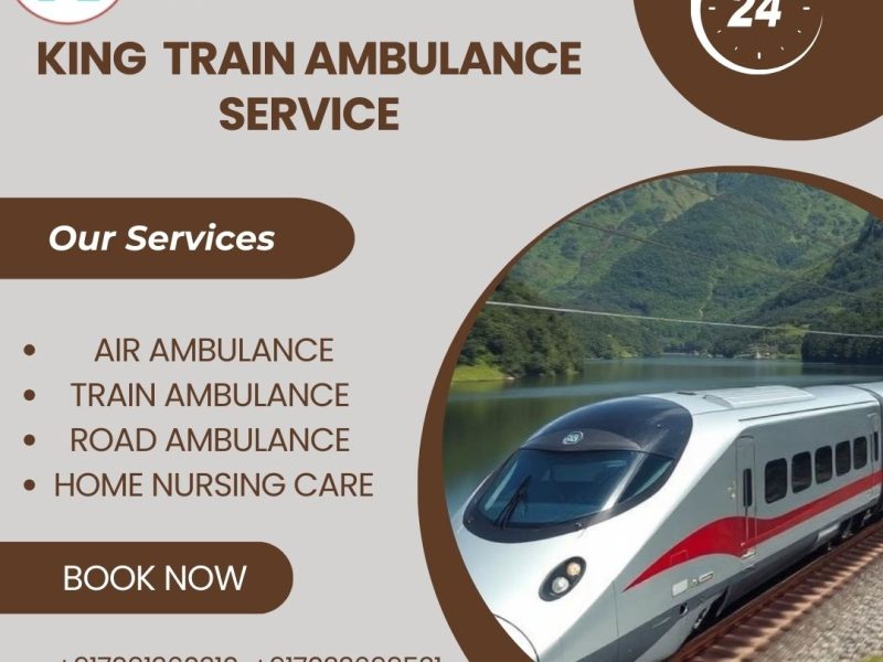 King Train Ambulance Service in Indore transfers your patient in a hassle-free manner