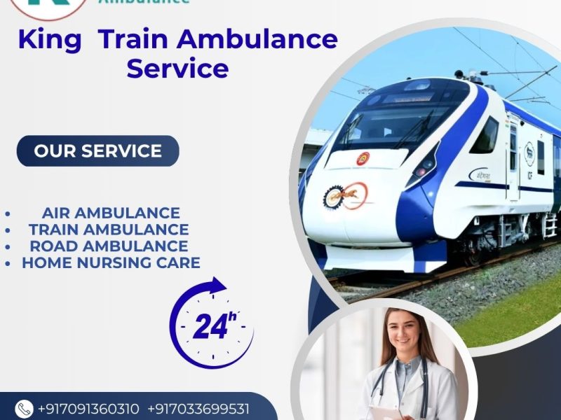 King Train Ambulance Service in Nagpur Provides the Facility of Transporting the Patient