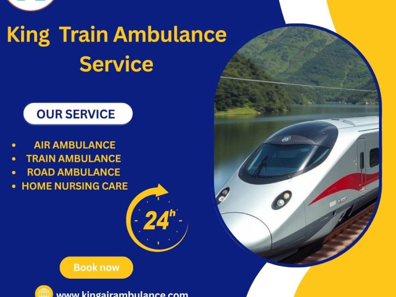 Through King Train Ambulance Servicele- facility is provided to the patients in Jamshedpur.