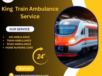 King Train Ambulance service in Siliguri provides transfer facility to your patient