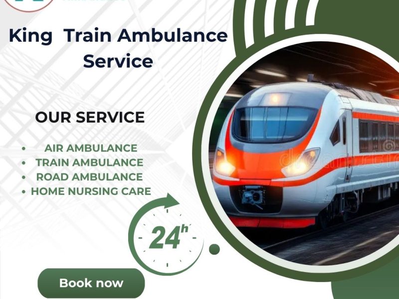 King Train Ambulance Service in Raipur transports your patient t very nominal cost.