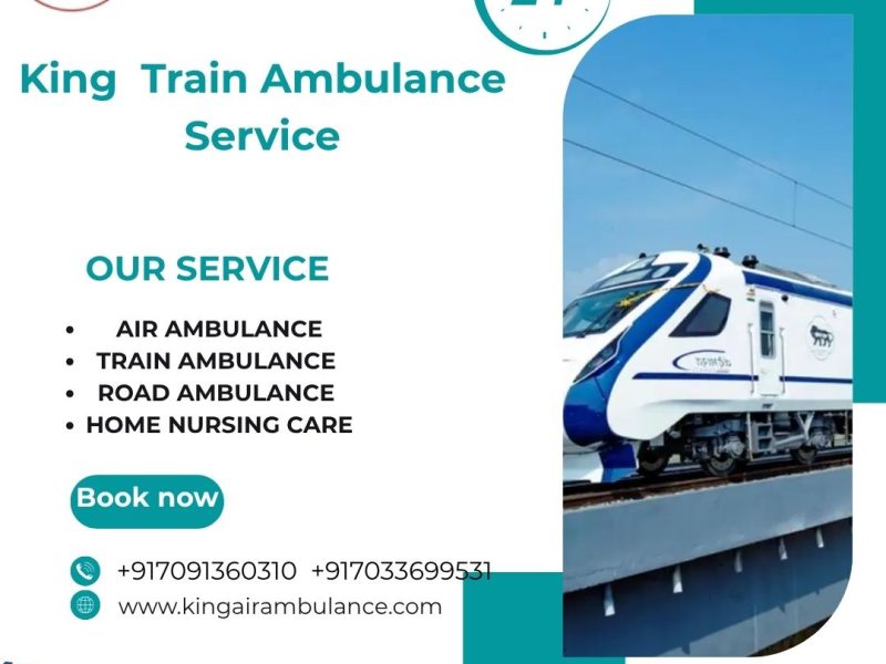 King Train Ambulance Service in Nagpur provides of patients to their destination