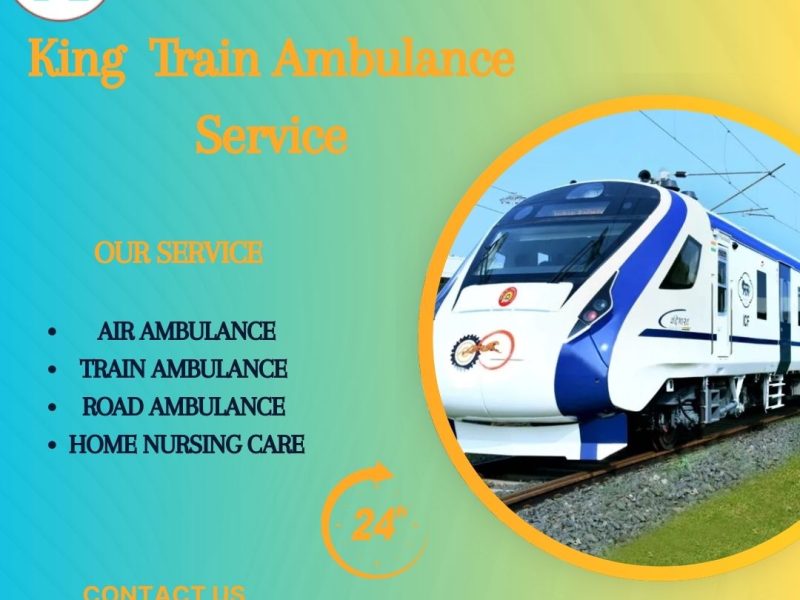King Train Ambulance Service in Varanasi provide life saving transfer facilities for your patients
