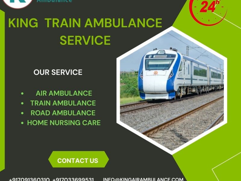 King Train Ambulance Service in Siliguri transporation your patient at a very nominal price