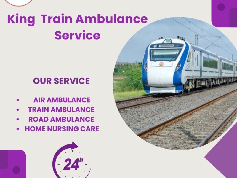 King Train Ambulance Service in Bhopal provides safest and life care transport facilities to patients