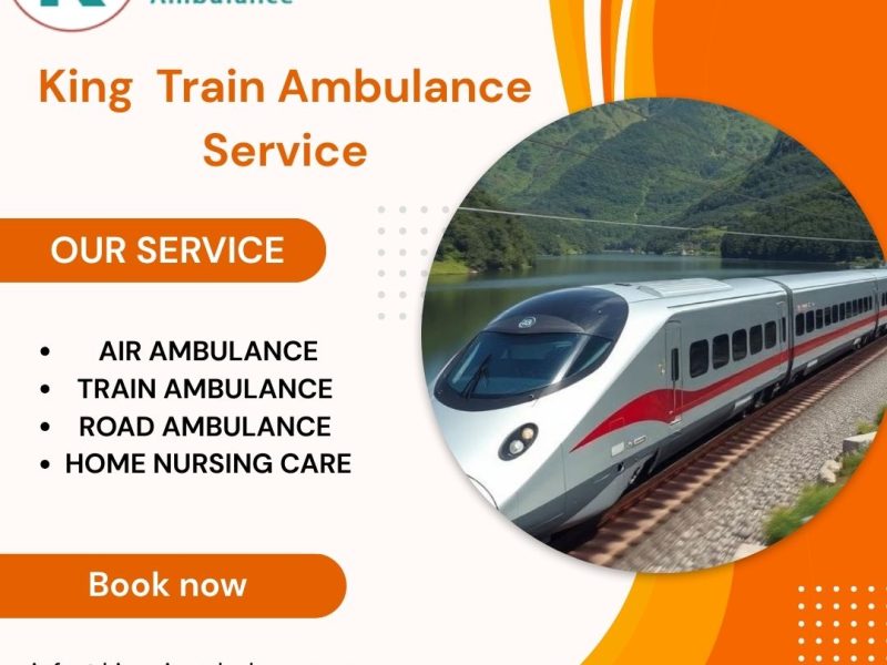 King Train Ambulance in Raipur transfers patients at the easiest rate, so you should also book it.