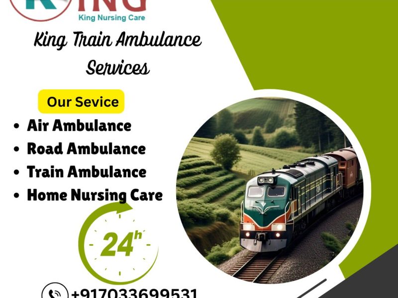 King has years of experience in controlling logistics through train ambulance in Allahabad.