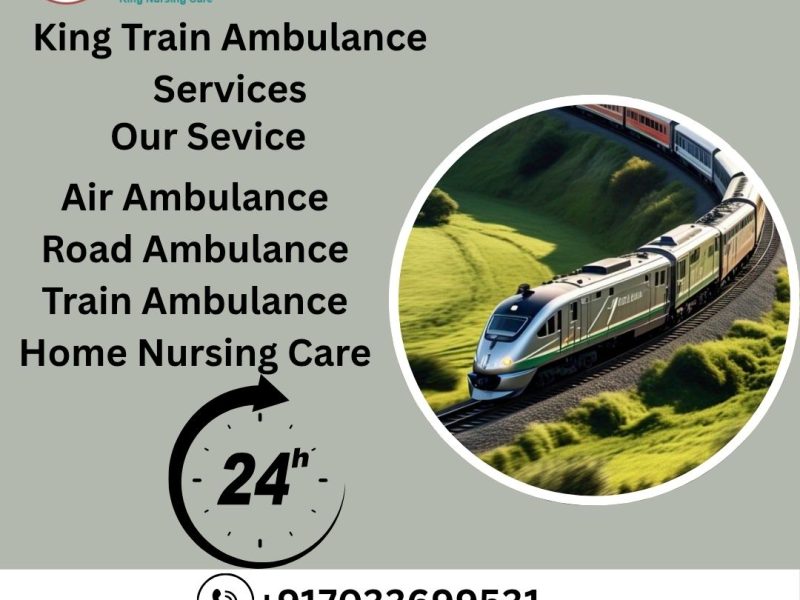 King Train Ambulance Service in Varanasi provides quick transfer of your patient