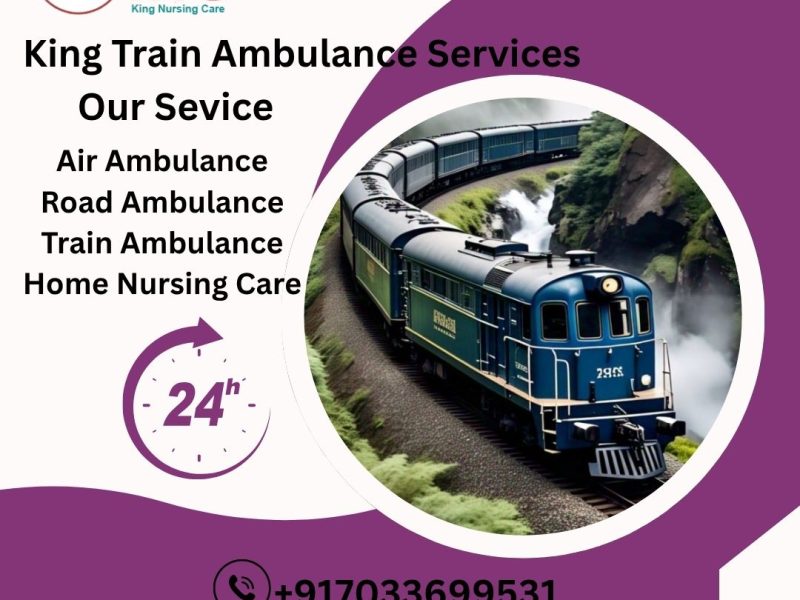 King in its Train Ambulance avoids backsliding in the middle of the journey