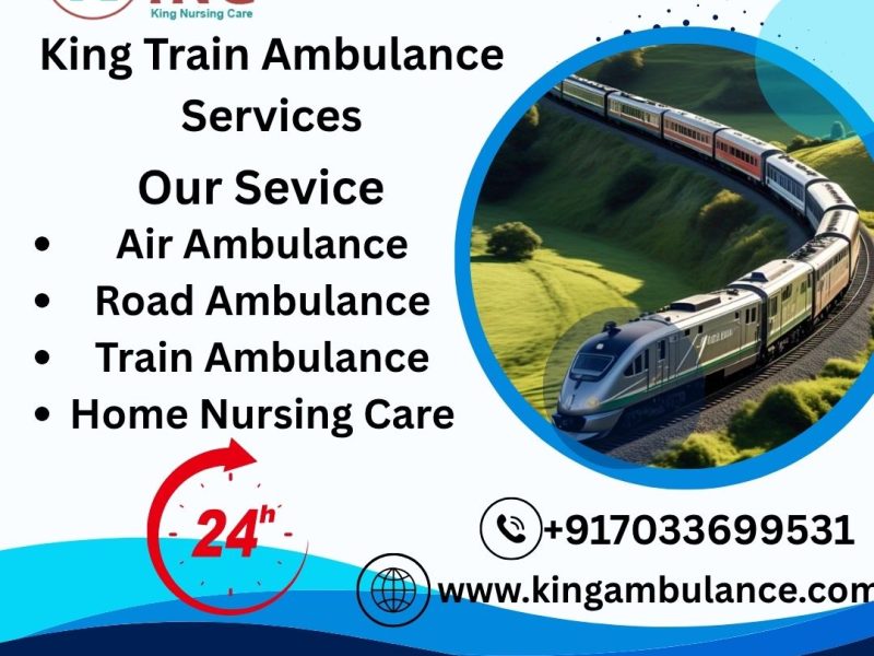 King Train Ambulance in Chennai provides complete healthcare services at your request