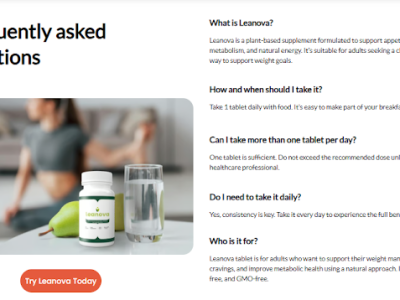 {Official Website} Is It Worth to Use Leanova Tablets?