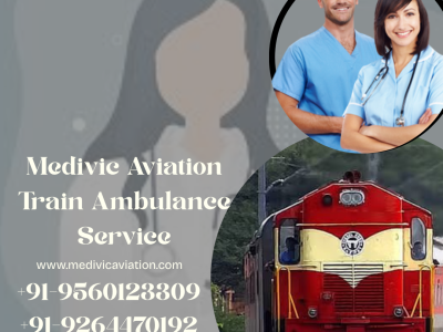 Medivic Aviation Train Ambulance Service in Raigarh is giving full effort for the patients