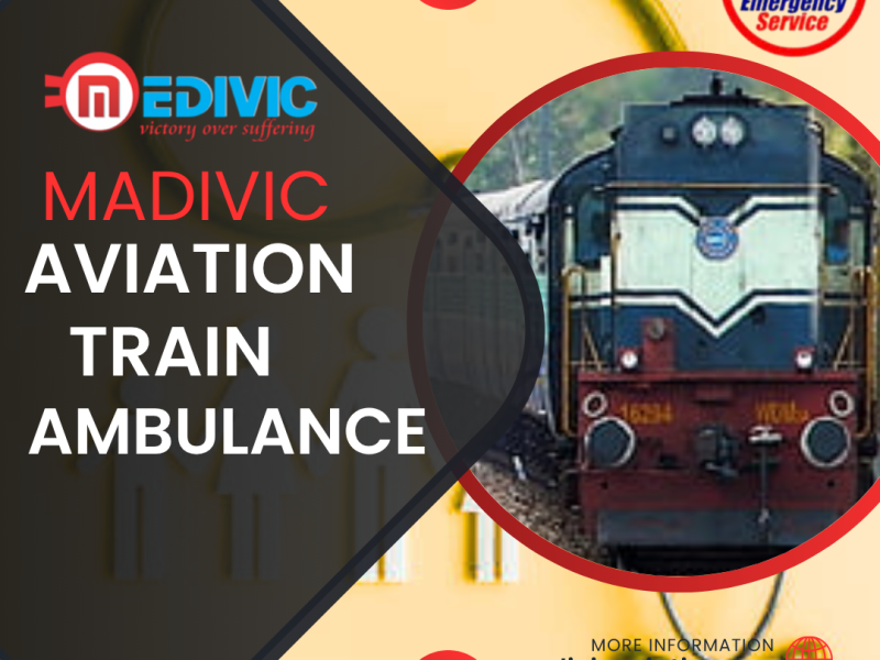 Medivic Aviation Train Ambulance Service in Mumbai offers a better price rate