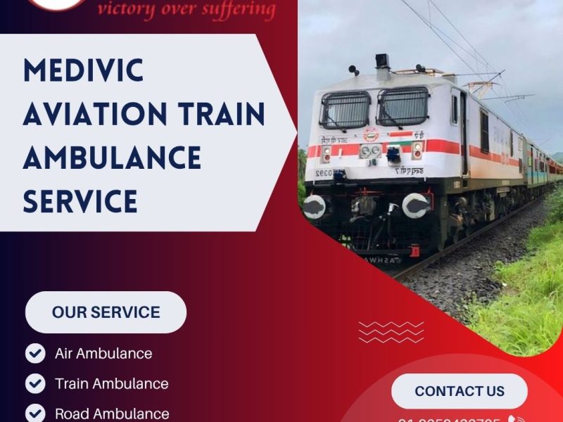 Medivic Aviation in Allahabad Will Transfer Patients by Train Ambulance at a Competitive Price