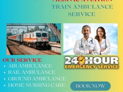 Medivic Aviation Train Ambulance in Mumbai Successfully Completes Transfer Mission Safely
