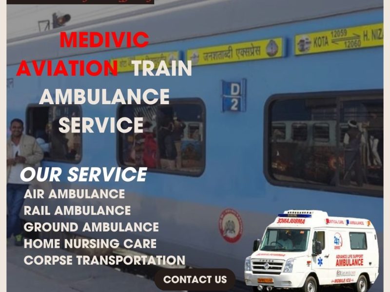 Medivic Aviation Provides Assistance in Patient Transfer in Delhi through Its Train Ambulance