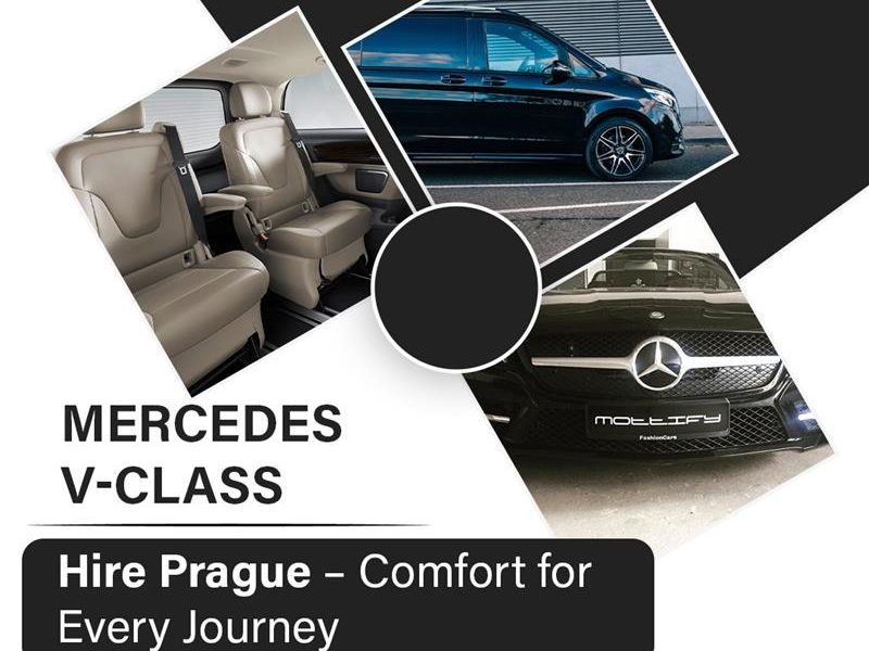 Mercedes V-Class Hire Prague – Comfort for Every Journey