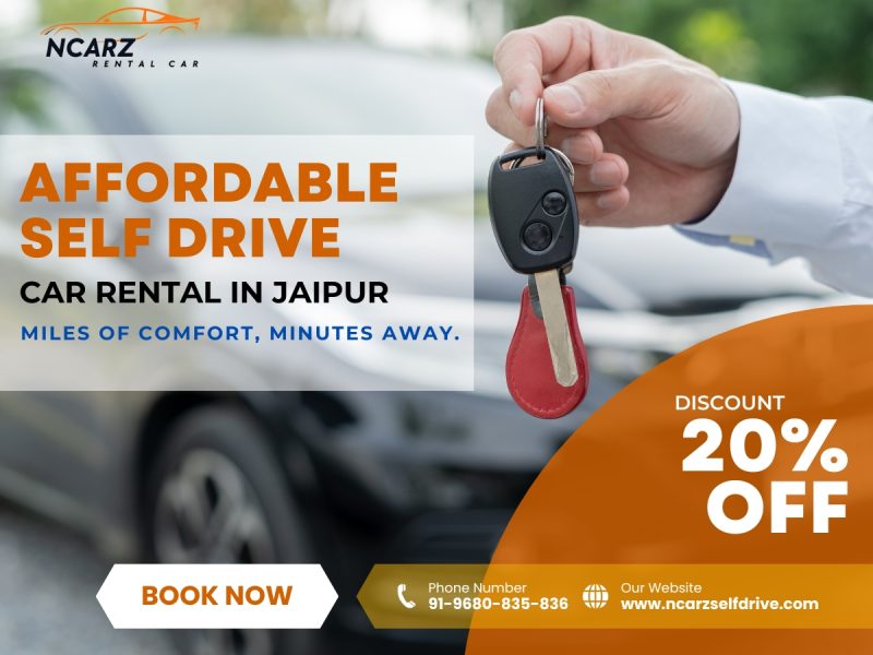 Best Car Rental in Jaipur Without Driver – Book Self Drive Now!