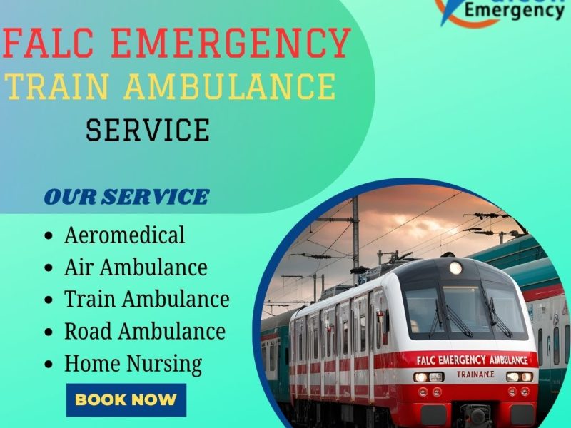 FALC Emergency Train Ambulance Avoids Speculating during Transit in Mumbai
