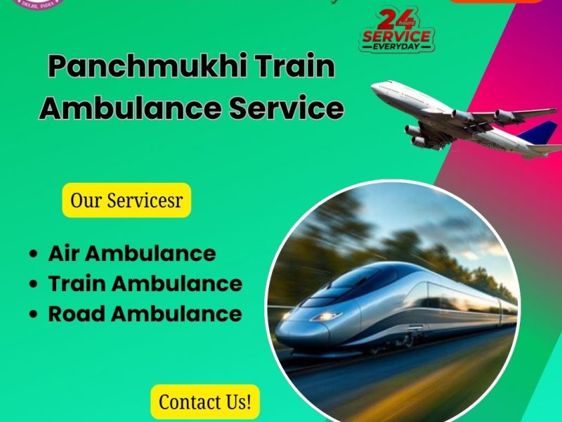 Book the Panchmukhi Train Ambulance Service in Varanasi Soon for Patient Treatment