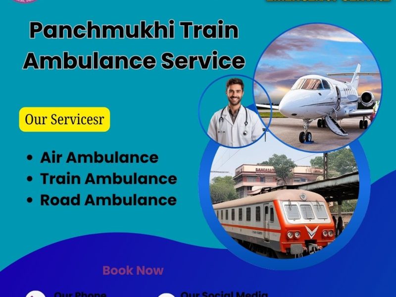Panchmukhi in Bangalore Provided a Safe Train Ambulance Service to the Patients