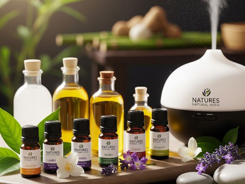 Natures Natural India: Pure Essential Oils, Diffusers & Carrier Oils for Wellness