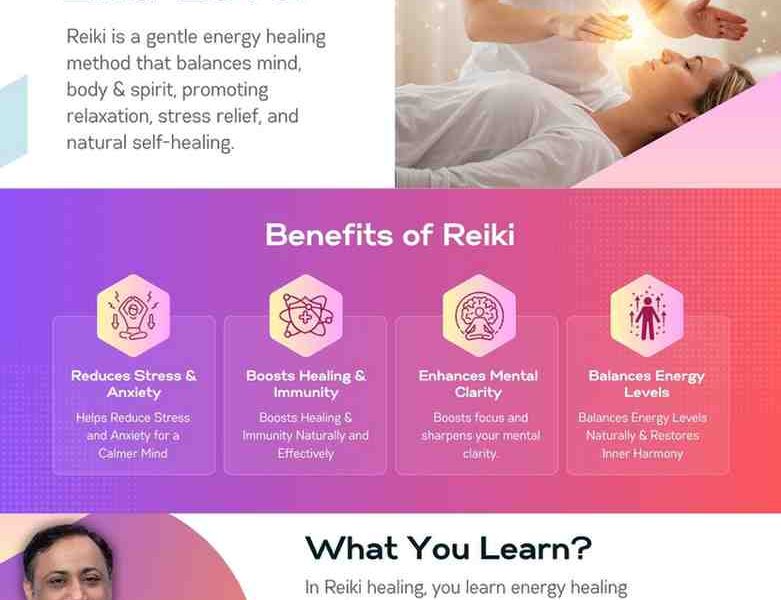 Reiki Healing Course Become a certified Reiki practitioner.