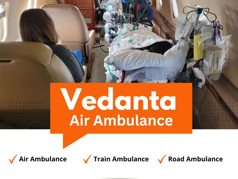 Take an Air Ambulance with a Unique Medical System from Mumbai